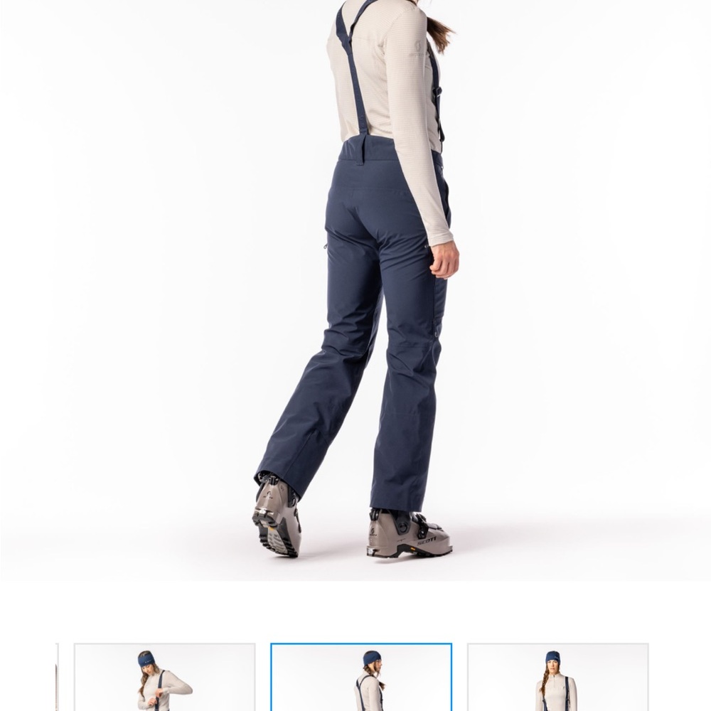 Scott explorair 3 layer women’s blue ski Pants, size 8